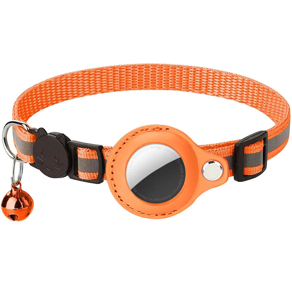 AirTag Cat Collar – Adjustable, Safe & Stylish GPS Tracker Holder