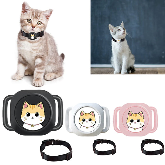 Real-time Tracking Cat Collar Find Device Bluetooth-Compatible GPS Tracking Device Smart Activity Tracker