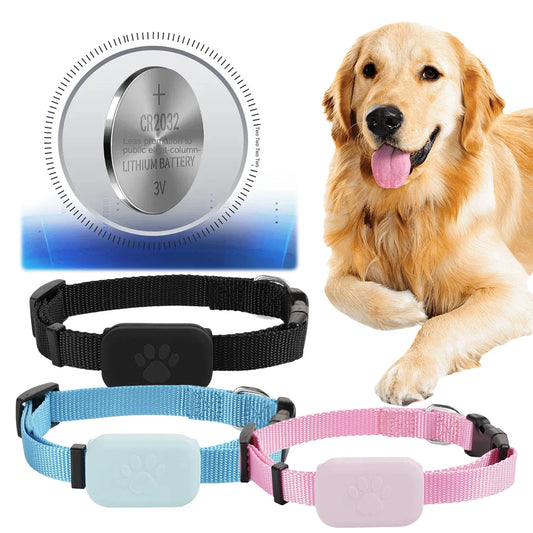 Smart GPS Pet Tracker with Adjustable Collar – Shunmaii