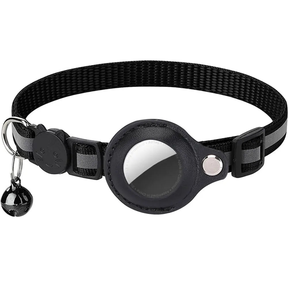 AirTag Cat Collar – Adjustable, Safe & Stylish GPS Tracker Holder