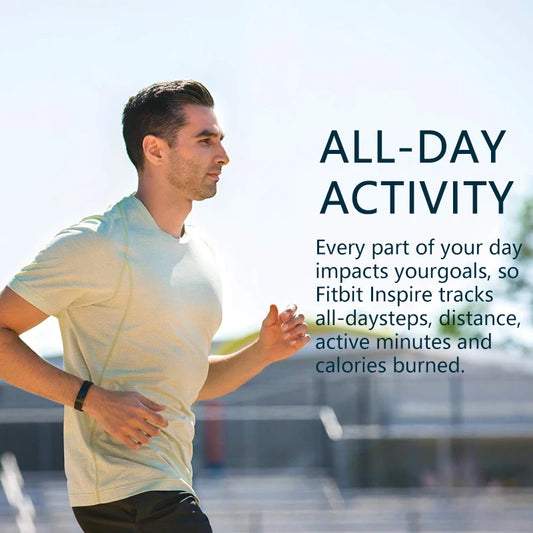 Fitbit Inspire HR – Waterproof Fitness Tracker with Heart Rate & Sleep Monitoring