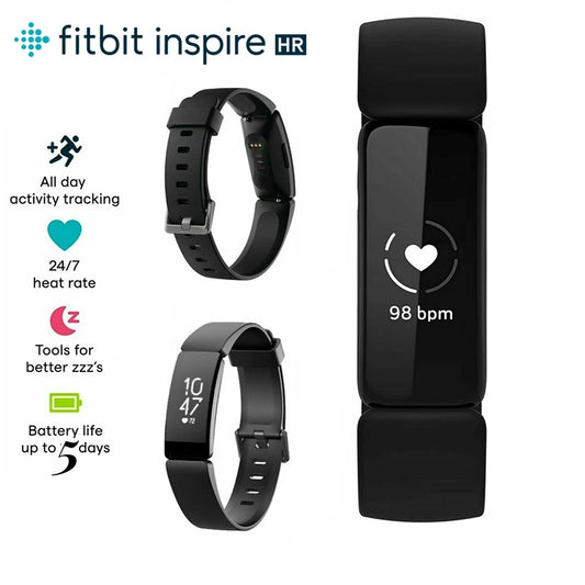 Fitbit Inspire HR – Waterproof Fitness Tracker with Heart Rate & Sleep Monitoring