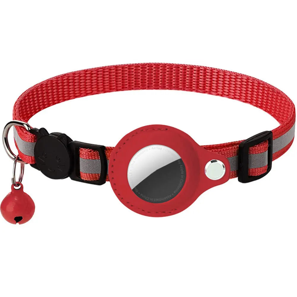 AirTag Cat Collar – Adjustable, Safe & Stylish GPS Tracker Holder