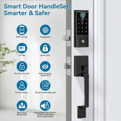 Smart Fingerprint Door Lock – Secure & Heavy-Duty Design