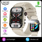 LIGE Men's Smart Watch – 3ATM Waterproof, Bluetooth Calling, Health Monitor, LED Flashlight, 370mAh Battery, 100+ Sport Modes