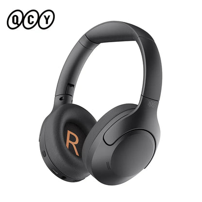 QCY H3 Lite Over Ear Headset ANC Wireless/Wired Headphones Bluetooth 5.3 Foldable HIFI Sound 60H Playtime Earphones Dual Connect