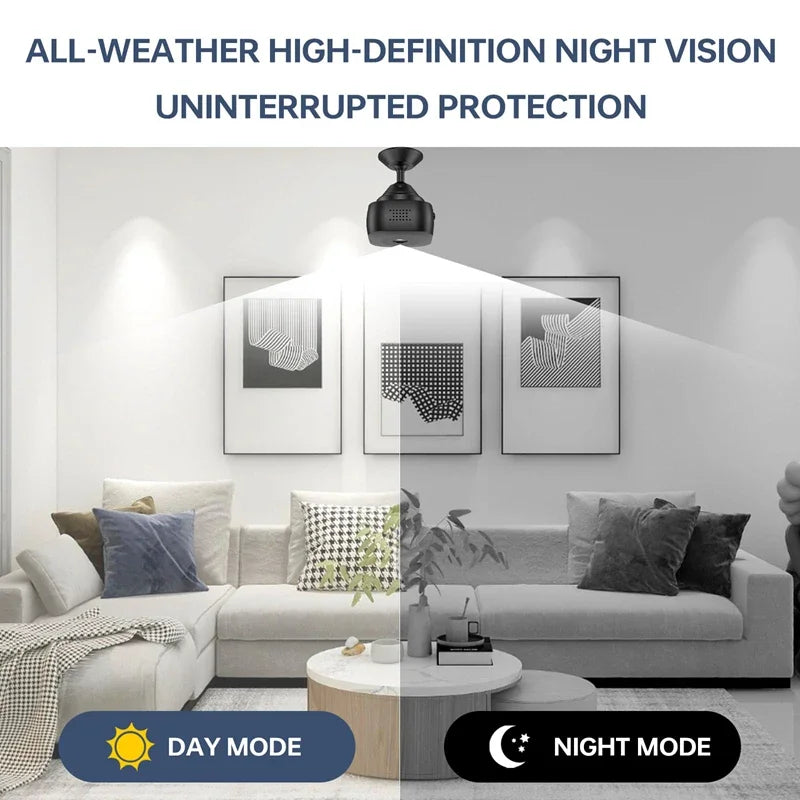 Xiaomi 4K Mini Camera – Smart WiFi Surveillance with Night Vision & Motion Detection