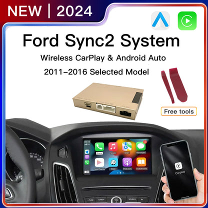 Ford SYNC 2 Wireless CarPlay & Android Auto Upgrade Kit (2011–2016 Models)