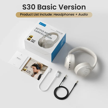 HAYLOU S30 Headphones Wireless Bluetooth 5.4