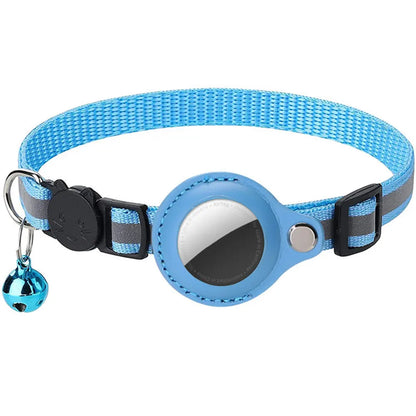 AirTag Cat Collar – Adjustable, Safe & Stylish GPS Tracker Holder