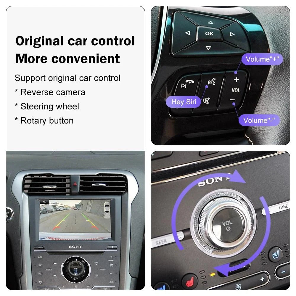 Ford SYNC 2 Wireless CarPlay & Android Auto Upgrade Kit (2011–2016 Models)