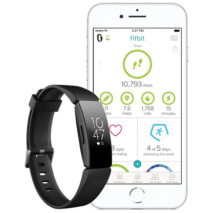 Fitbit Inspire HR – Waterproof Fitness Tracker with Heart Rate & Sleep Monitoring