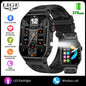 LIGE Men's Smart Watch – 3ATM Waterproof, Bluetooth Calling, Health Monitor, LED Flashlight, 370mAh Battery, 100+ Sport Modes