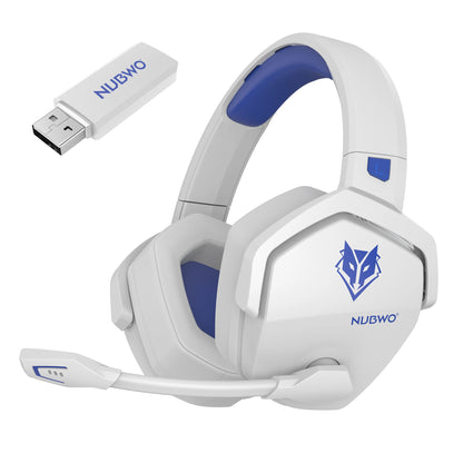 Headset Gaming NUBWO G06 2.4G Dual Wireless 5ms Low Latency 7.1 Surround ENC Mic For PC PS4 PS5 Gaming Bluetooth Headphones