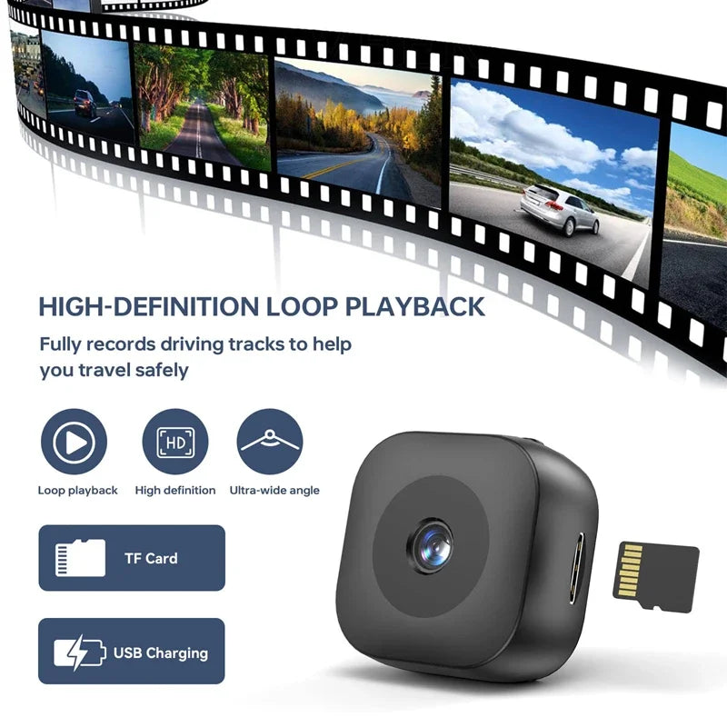 Xiaomi 4K Mini Camera – Smart WiFi Surveillance with Night Vision & Motion Detection